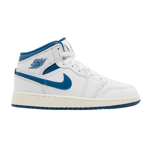 Jordan 1 Mid SE Industrial Blue (GS) (FN7432-141) Kids