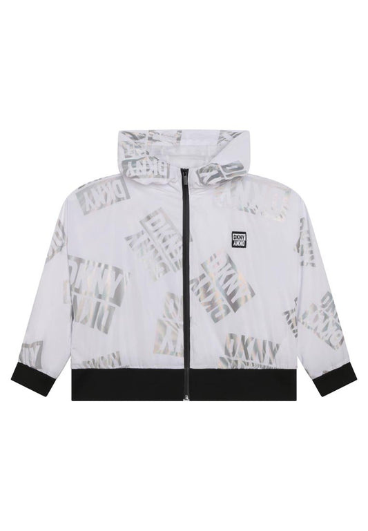 Dkny COUPE-VENT, IMPER, PARKA, ANOR white (ZZO2N4H04-A00) Kids