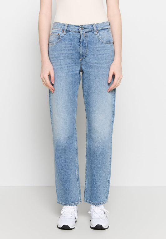 Replay MAIJKE STRAIGHT Pants Light Blue (ZZO27FH09-K00) Women