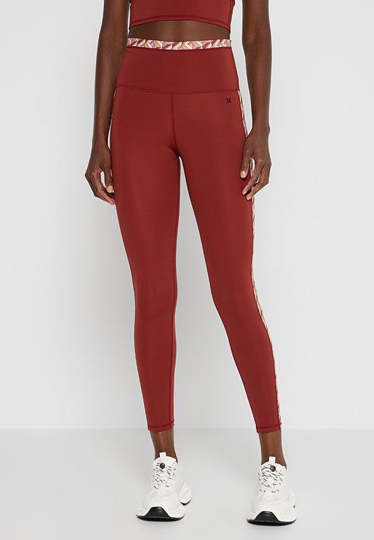Hurley CITY BLOCK SIDE PANEL 7/8 LEGGING (ZZO2JVU26-T00) Women