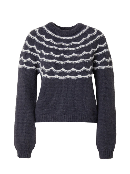 Vero Moda VMCHARMAINE LS O-NECK PULLOVER GA BOO (22259947) Women