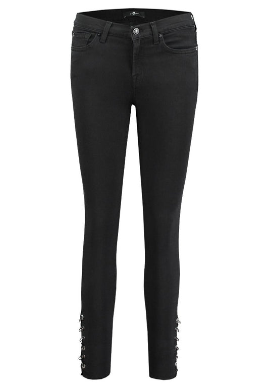 7 for all mankind Damen Jeans Skinny Fit verkürzt Women