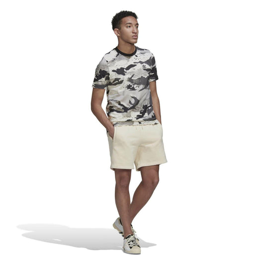 Adidas CAMO AOP TEE WHITE (HK2800) Men