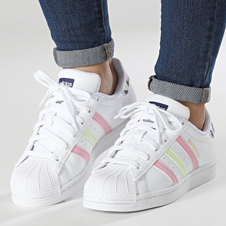 Adidas SUPERSTAR J FTWWHT/ALMLI (GY3330) Kids