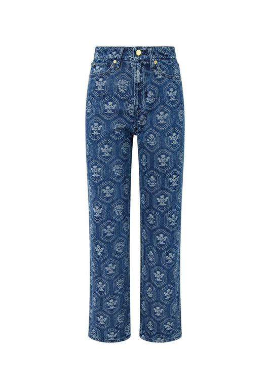 Pepe Jeans STRAIGHT JEANS HW JACQUARD (PE121N19X-K11) Women