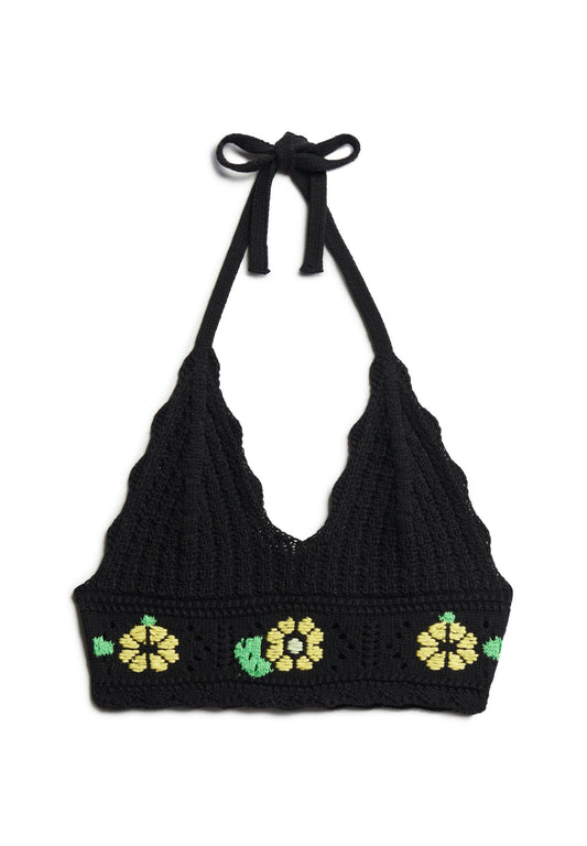 Superdry Crochet Flower Bralette.... Women