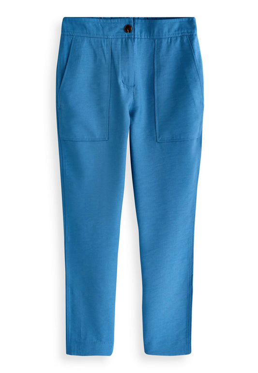 Next Tailored Utility Detail Taper Trousers Standard Blue (NX321A19B-K11) Women