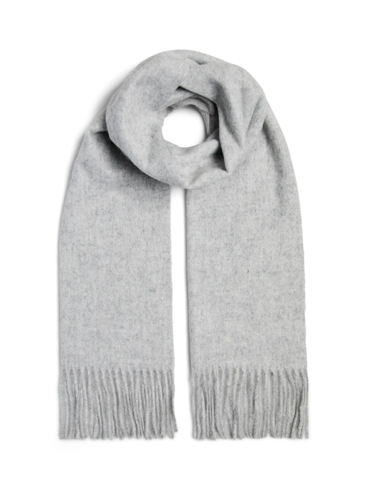 Naya Long Scarf Light Grey Melange (17158994) Women