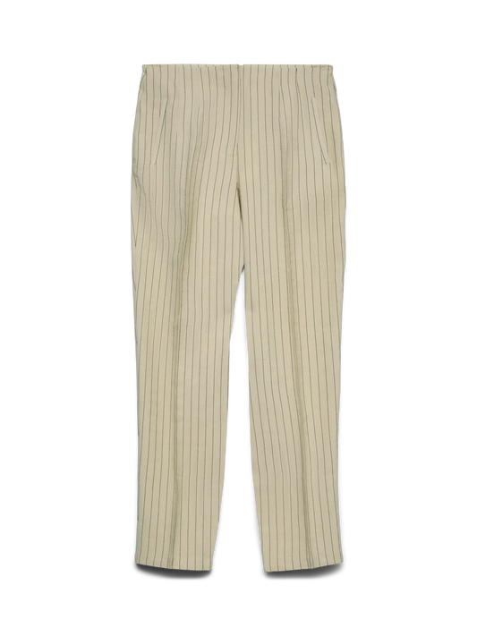 Kiara M/W Pants Oatmeal Black (10343653) Women