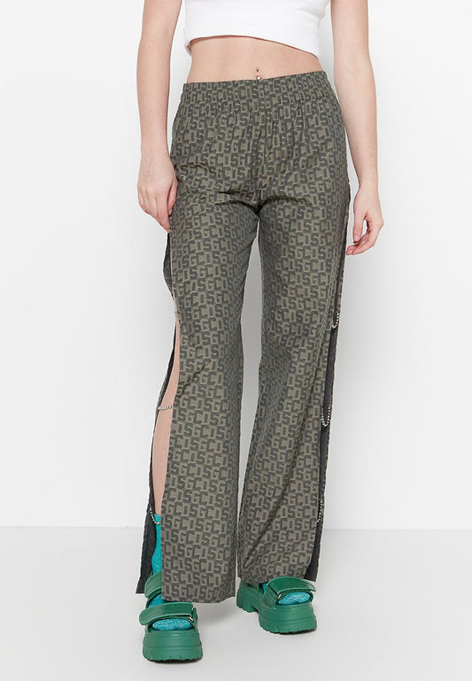 BLING GCDS MONOGRAM TROUSERS Women