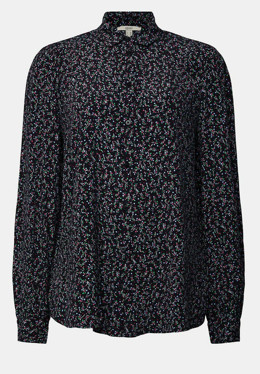 Print-Bluse mit LENZING™ ECOVERO™ Women