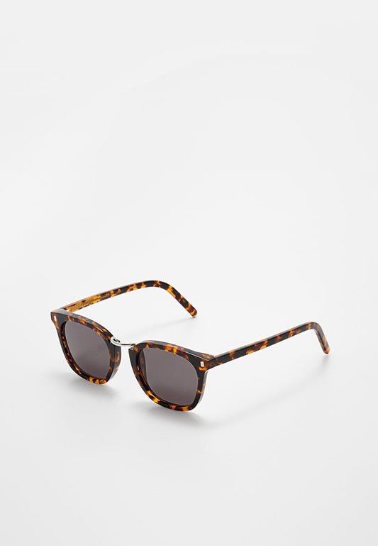 Ando Havana - grey solid lens Unisex