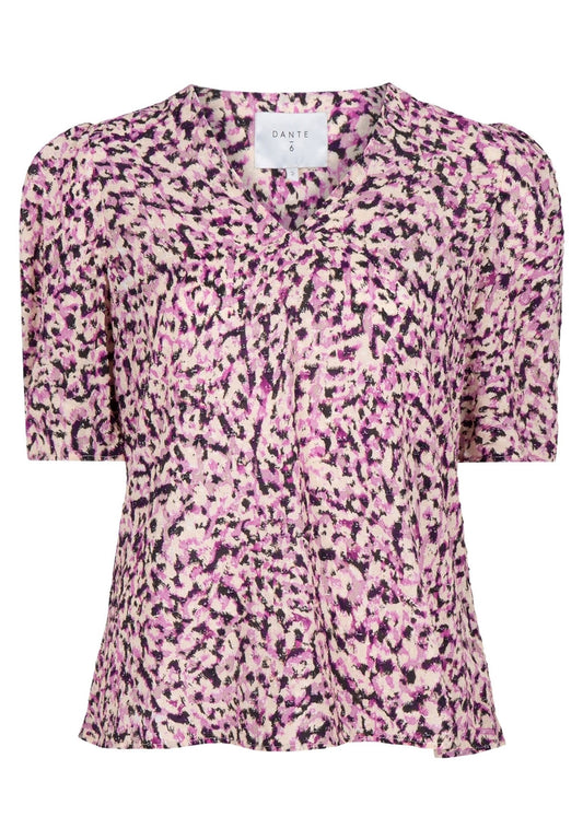 Dante6 D6Doja puff sleeve top Purple (D4921E03L-T11) Women