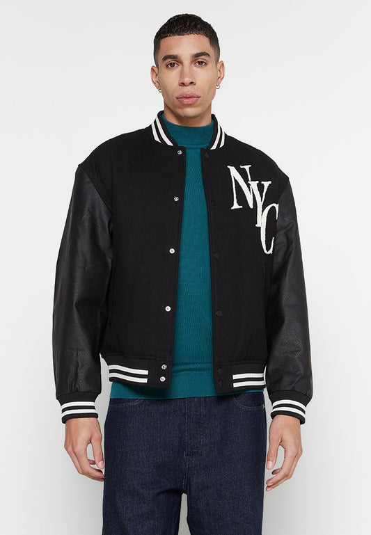 Jack & Jones JWHSEW VARSITY BOMBER (ZZO276F07) Men