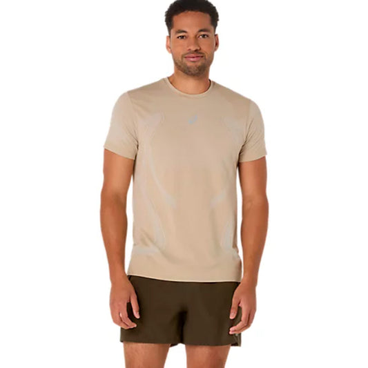 ASICS T-Shirt Road Seamless Short Sleeve Crem (2011D355-100) Men