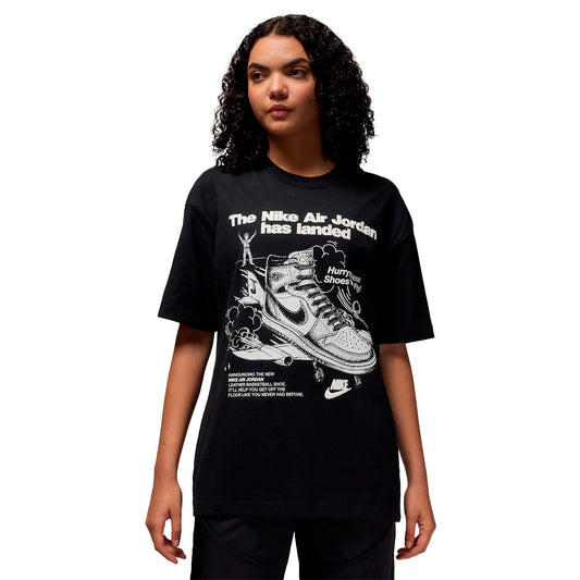 Jordan Oversize Graphic Black (HJ0136-010) Women