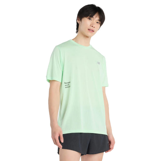 New Balance Athletics Graphic green (MT53216_LBN) Men