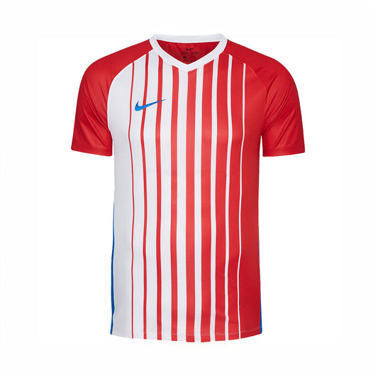 Nike T-Shirt Striped SMU II Short Sleeve University Red (AJ1214-101) Kids