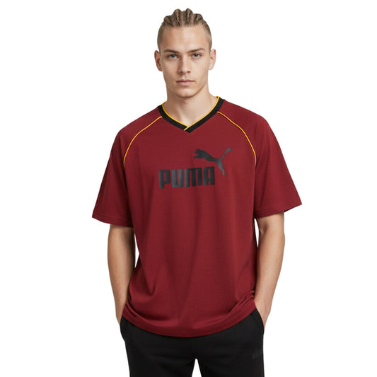 Puma Essentials Football Jersey Ruby Shimmer (688264-96) Men