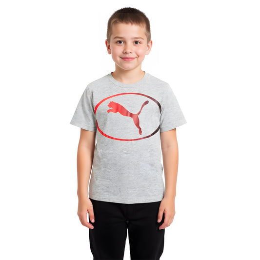 Puma Sport Better Graphic Light Gray Heather (688855-04) Kids