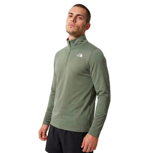 The North Face T-Shirt 24/7 ¼ Zip Tee Green (NF0A8949BO91) Men