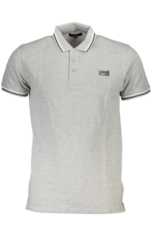 CAVALLI CLASS Polo Shirt (QXT64TKB002_232C122_GRIGIO0501) Men