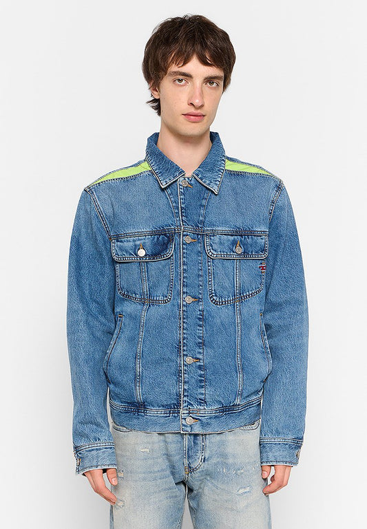 Diesel D-BARCY-RS-S GIACCA Blue (ZZO2JKVBQ-K00) Men