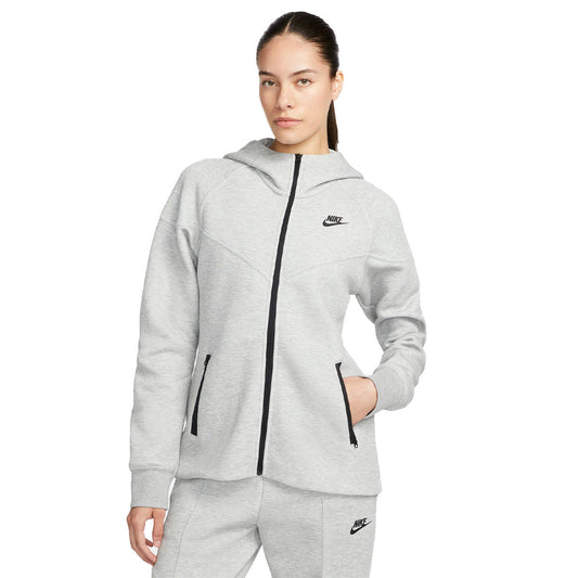Nike Jacket Sportswear Tech Fleece Windrunner Hoodie Grey Heather (FB8338-063) Women