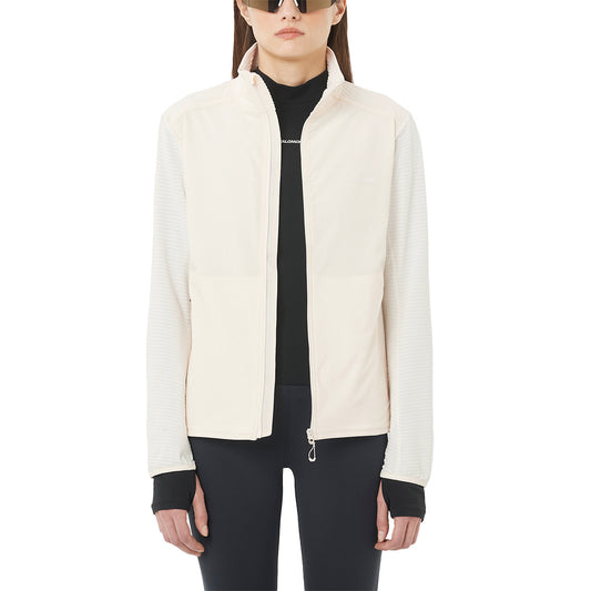 Salomon Jacket Essential Lightwarm Hybrid White (LC2647400) Women