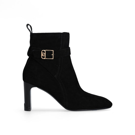 LAILA 01 - ANKLE BOOT COW SUEDE BLA Women