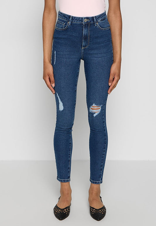 VMJOELLE HR SKINNY DNM JEANS MIX ZLO Women