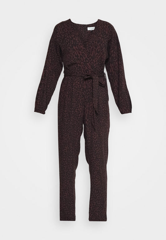 Closet London Pleated Wrap Jumpsuit T7055 Brown (CL921T017-O11) Women