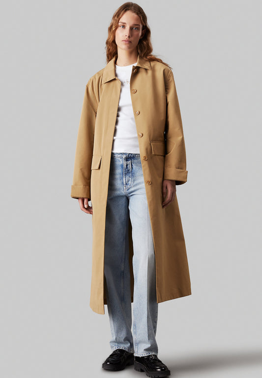 Calvin Klein Jeans BONDED TRENCH COAT Beige (C1821U07E-B11) Women