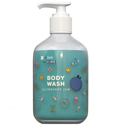 Hiskin Kids Body Wash Blueberry Jam 400ml Kids