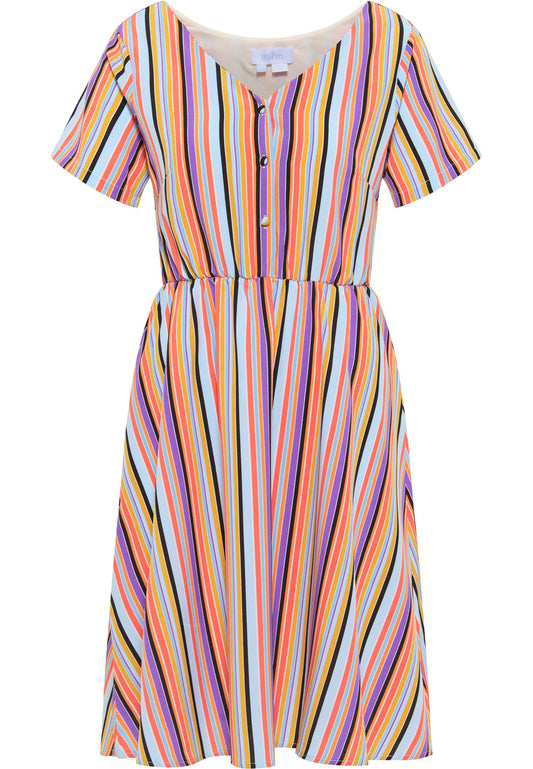 usha Midi Dress Light Blue (1US21C0FI-K11) Women