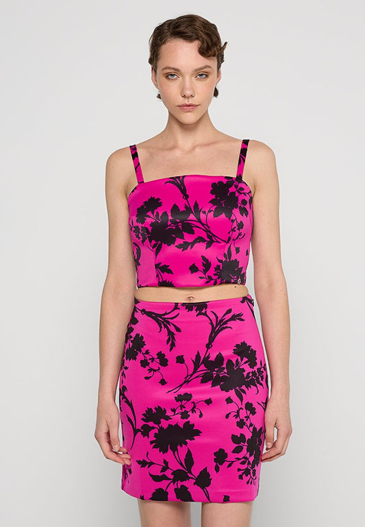 BLOUSE, FOR WOMEN, SHORT DROP, SLEEVELESS, PATTERNED, BI-C Women