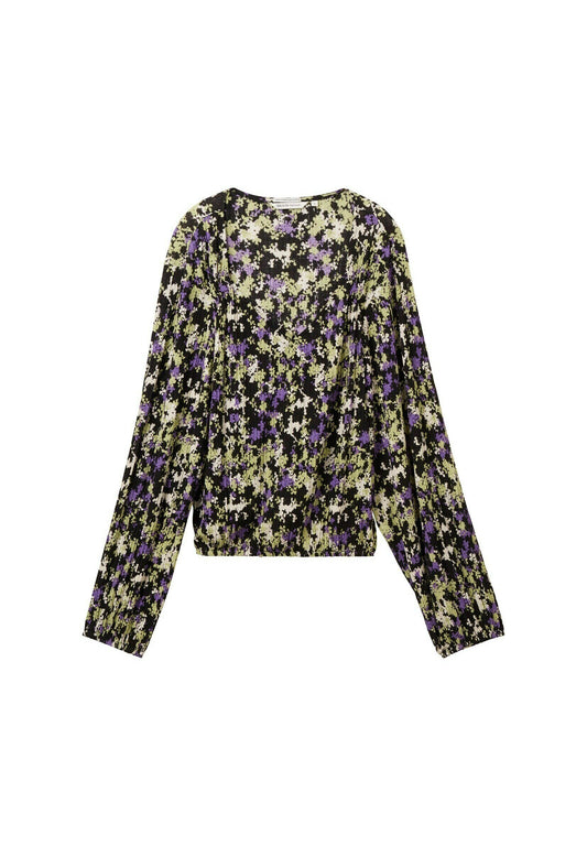 TOM TAILOR DENIM printed blouse T-Shirt (TO721E0OF-T12) Women