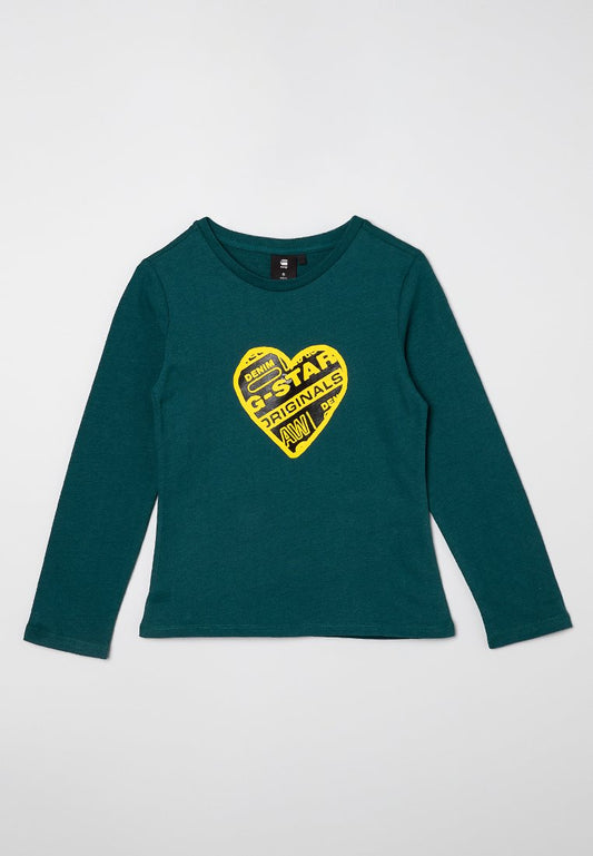 G-Star T-Shirt l\s green (ZZO1AYP05-M00) Kids