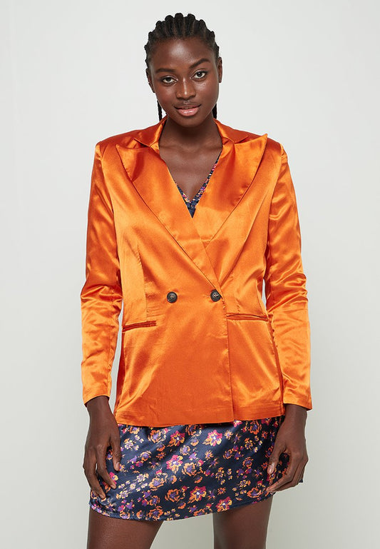 VIBLAZA SATIN BLAZER/ZL Women