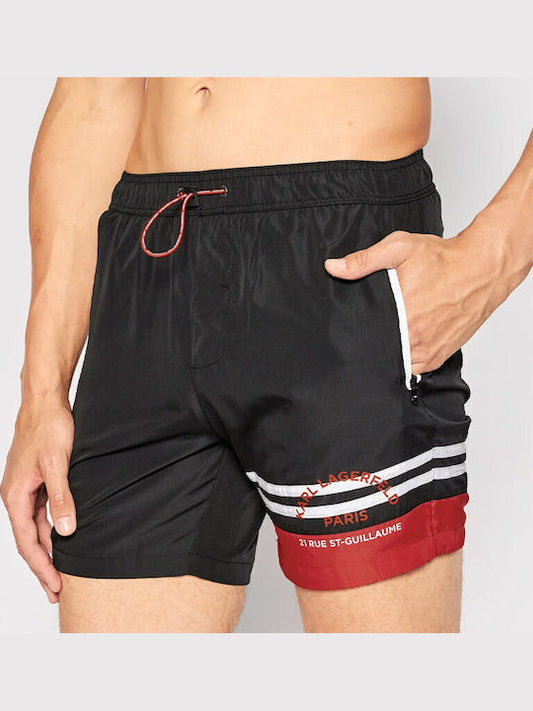 KARL LAGERFELD BEACHWEAR Swimwear (KL22MBS03_31A2F3C_NEROBLACK) Men