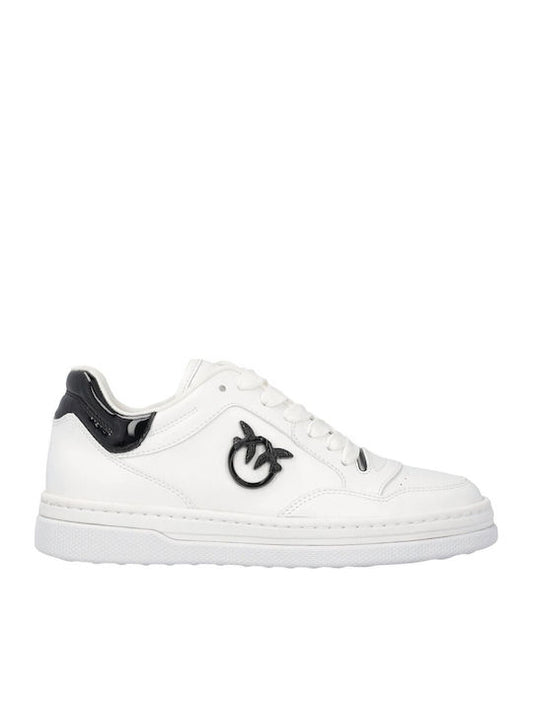MANDY 11 - SNEAKER CALF LEATHER/SPREADING/MIRROR WHITE/BLACK Women