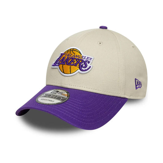 New Era Cap Los Angeles Lakers NBA Colour Block 9Forty White (60691266) Unisex