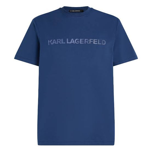 Karl Lagerfeld Ikon Short Sleeve Shirt Twilight Blue (A3M160181WN) Men