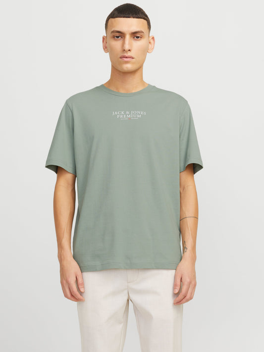 Jack & Jones Premium JPRBLUARCHIE SS TEE CREW NECK NOOS Iceberg Green (12217167-IcebergGreen) Men