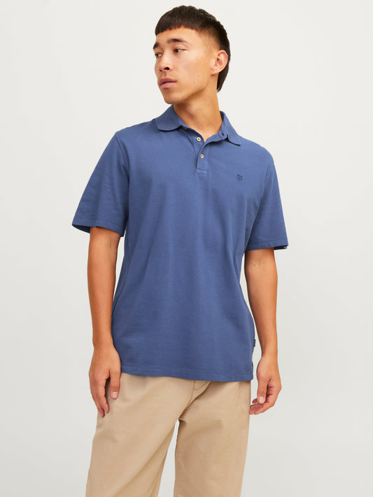 Jack & Jones Premium JPRBLUWILLIAM WASH SS POLO SN Maritime Blue (12257315-Maritime Blue) Men