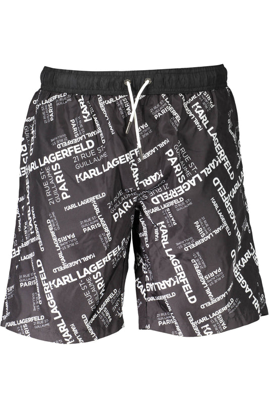 KARL LAGERFELD BEACHWEAR Swimwear (KL20MBL01_NERO_BLACK) Men