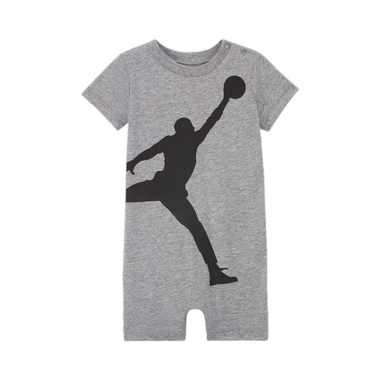 Jordan Coverall short Jumpman Knit Baby Carbon Heather (5M5301-GEH) Kids