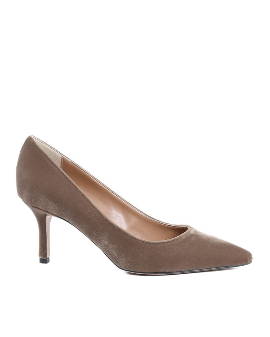 19V69 by VERSACE Taupe Heels (100721) Women