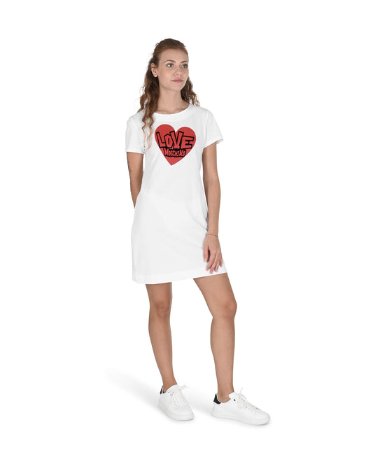 Love Moschino White Dress (101669) Women