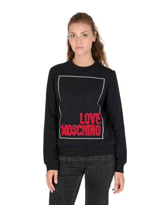 Love Moschino Black Sweatshirt (101676) Women
